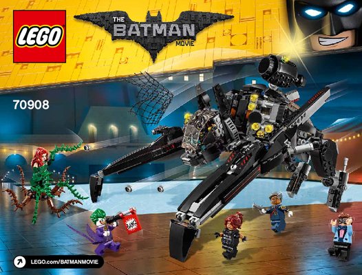 Building Instructions - LEGO - THE LEGO BATMAN MOVIE - 70908 - The Scuttler: Page 1