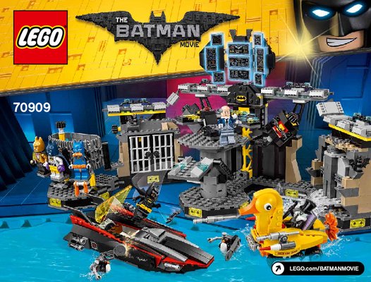 Building Instructions - LEGO - THE LEGO BATMAN MOVIE - 70909 - Batcave Break-in: Page 1