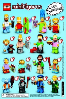 Building Instructions - LEGO - The Simpsons - 71005 - LEGO® Minifigures - The Simpsons™ Series: Page 1