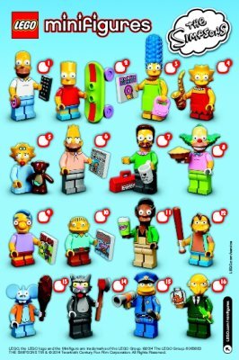 Building Instructions - LEGO - The Simpsons - 71005 - LEGO® Minifigures - The Simpsons™ Series: Page 1