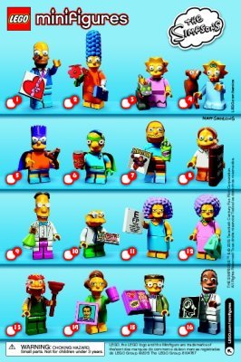 Building Instructions - LEGO - The Simpsons - 71009 - LEGO® Minifigures, The Simpsons™ Series 2: Page 1