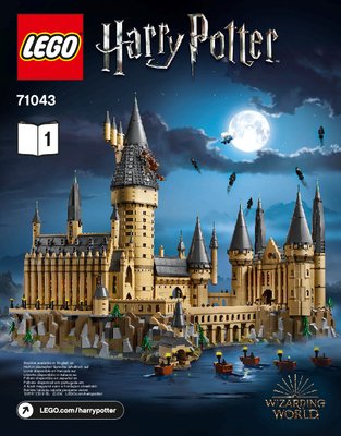 Building Instructions - LEGO - 71043 - Hogwarts™ Castle: Page 1