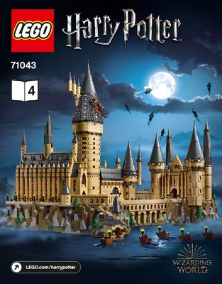 Building Instructions - LEGO - 71043 - Hogwarts™ Castle: Page 1