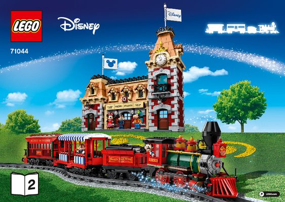 Building Instructions - LEGO - 71044 - Disney Train and Station: Page 1