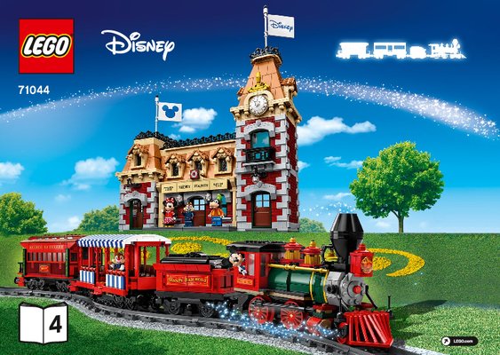 Building Instructions - LEGO - 71044 - Disney Train and Station: Page 1