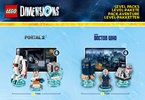 Building Instructions - LEGO - DIMENSIONS - 71201 - Back to the Future™ Level Pack: Page 9