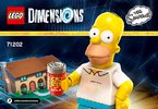 Building Instructions - LEGO - DIMENSIONS - 71202 - The Simpsons™ Level Pack: Page 1