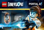 Building Instructions - LEGO - DIMENSIONS - 71203 - Portal® 2 Level Pack: Page 1