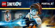 Building Instructions - LEGO - DIMENSIONS - 71203 - Portal® 2 Level Pack: Page 1