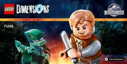 Building Instructions - LEGO - DIMENSIONS - 71205 - Jurassic World™ Team Pack: Page 1