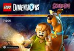 Building Instructions - LEGO - DIMENSIONS - 71206 - Scooby-Doo!™ Team Pack: Page 1