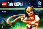 Building Instructions - LEGO - DIMENSIONS - 71209 - Wonder Woman™ Fun Pack: Page 1