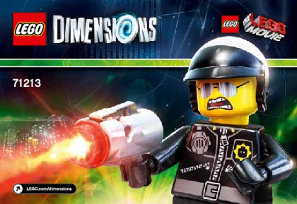 Building Instructions - LEGO - DIMENSIONS - 71213 - Bad Cop Fun Pack: Page 1