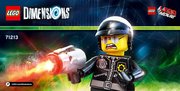 Building Instructions - LEGO - DIMENSIONS - 71213 - Bad Cop Fun Pack: Page 1