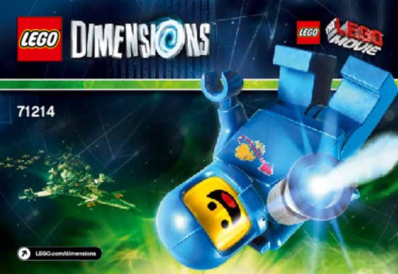 Building Instructions - LEGO - DIMENSIONS - 71214 - Benny Fun Pack: Page 1