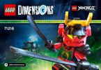 Building Instructions - LEGO - DIMENSIONS - 71216 - Nya Fun Pack: Page 1