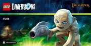 Building Instructions - LEGO - DIMENSIONS - 71218 - Gollum™ Fun Pack: Page 1