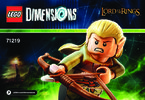 Building Instructions - LEGO - DIMENSIONS - 71219 - Legolas™ Fun Pack: Page 1