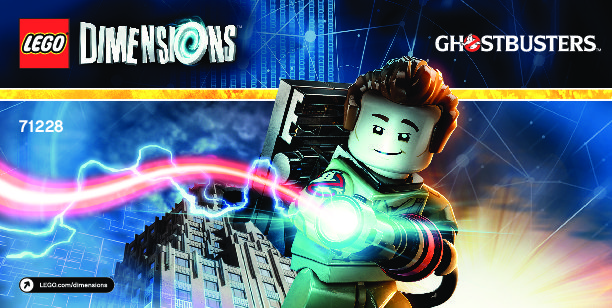 Building Instructions - LEGO - DIMENSIONS - 71228 - The Ghostbusters™ Level Pack: Page 1