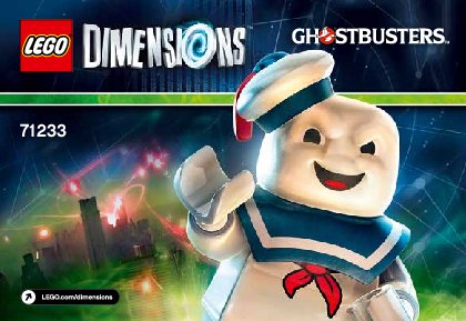 Building Instructions - LEGO - DIMENSIONS - 71233 - Stay Puft Fun Pack: Page 1