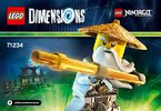 Building Instructions - LEGO - DIMENSIONS - 71234 - Sensei Wu Fun Pack: Page 1