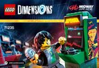 Building Instructions - LEGO - DIMENSIONS - 71235 - Midway Arcade™ Level Pack: Page 1