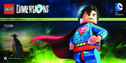 Building Instructions - LEGO - DIMENSIONS - 71236 - Superman™ Fun Pack: Page 1