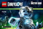 Building Instructions - LEGO - DIMENSIONS - 71238 - Cyberman™ Fun Pack: Page 1