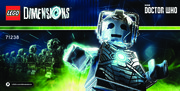 Building Instructions - LEGO - DIMENSIONS - 71238 - Cyberman™ Fun Pack: Page 1