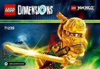 Building Instructions - LEGO - DIMENSIONS - 71239 - Lloyd Fun Pack: Page 1