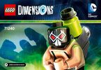 Building Instructions - LEGO - DIMENSIONS - 71240 - Bane™ Fun Pack: Page 1