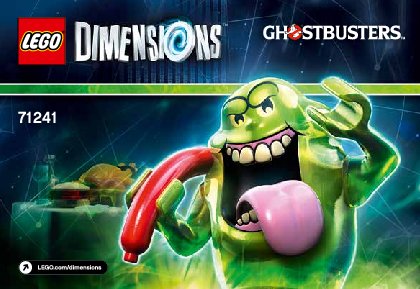 Building Instructions - LEGO - DIMENSIONS - 71241 - Slimer Fun Pack: Page 1