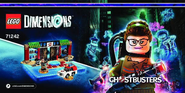 Building Instructions - LEGO - DIMENSIONS - 71242 - Ghostbusters™ Story Pack: Page 1