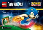 Building Instructions - LEGO - DIMENSIONS - 71244 - Sonic the Hedgehog™ Level Pack: Page 1