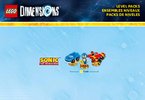 Building Instructions - LEGO - DIMENSIONS - 71244 - Sonic the Hedgehog™ Level Pack: Page 11