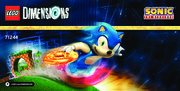 Building Instructions - LEGO - DIMENSIONS - 71244 - Sonic the Hedgehog™ Level Pack: Page 1