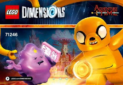 Building Instructions - LEGO - DIMENSIONS - 71246 - Adventure Time™ Team Pack: Page 1