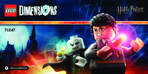 Building Instructions LEGO DIMENSIONS 71247 Harry Potter