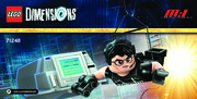 Building Instructions - LEGO - DIMENSIONS - 71248 - Mission: Impossible™ Level Pack: Page 1