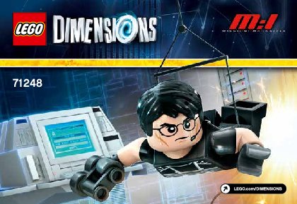 Building Instructions - LEGO - DIMENSIONS - 71248 - Mission: Impossible™ Level Pack: Page 1