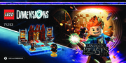 Building Instructions - LEGO - DIMENSIONS - 71253 - Fantastic Beasts and Where to Find Them™ Story Pack: Page 1