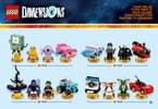 Building Instructions - LEGO - DIMENSIONS - 71255 - Teen Titans Go!™ Team Pack: Page 11