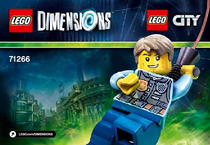 Building Instructions - LEGO - DIMENSIONS - 71266 - LEGO® City Fun Pack: Page 1