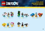 Building Instructions - LEGO - DIMENSIONS - 71267 - Goonies™ Level Pack: Page 9