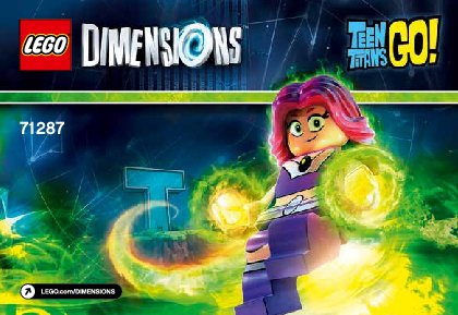 Building Instructions - LEGO - DIMENSIONS - 71287 - Teen Titans Go!™ Fun Pack: Page 1