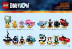 Building Instructions - LEGO - DIMENSIONS - 71287 - Teen Titans Go!™ Fun Pack: Page 9