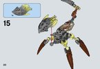 Building Instructions - LEGO - BIONICLE - 71301 - Ketar Creature of Stone: Page 20