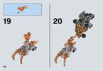 Building Instructions - LEGO - BIONICLE - 71303 - Ikir Creature of Fire: Page 16