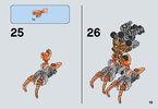 Building Instructions - LEGO - BIONICLE - 71303 - Ikir Creature of Fire: Page 19