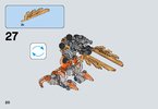 Building Instructions - LEGO - BIONICLE - 71303 - Ikir Creature of Fire: Page 20